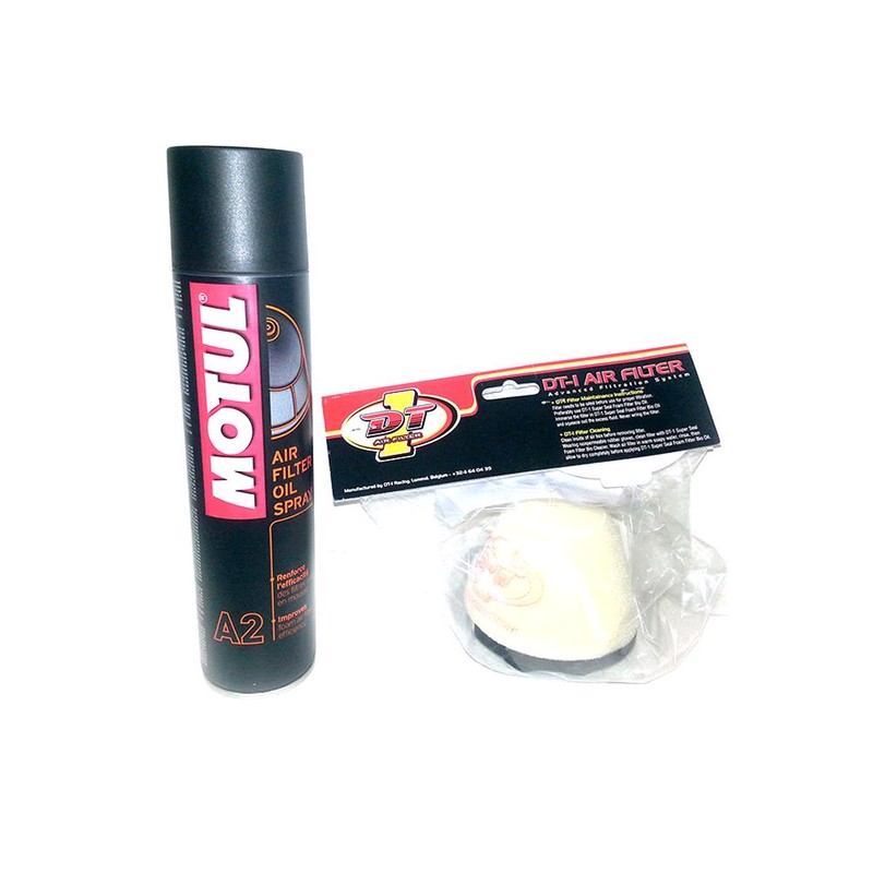 Sada filtru DT1 43-47 motard + olej. sprej